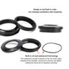 Bike Bearing Headset Aluminum Alloy Bicycle Headset for Small Tapered Tube 44?50.6mm Front Fork