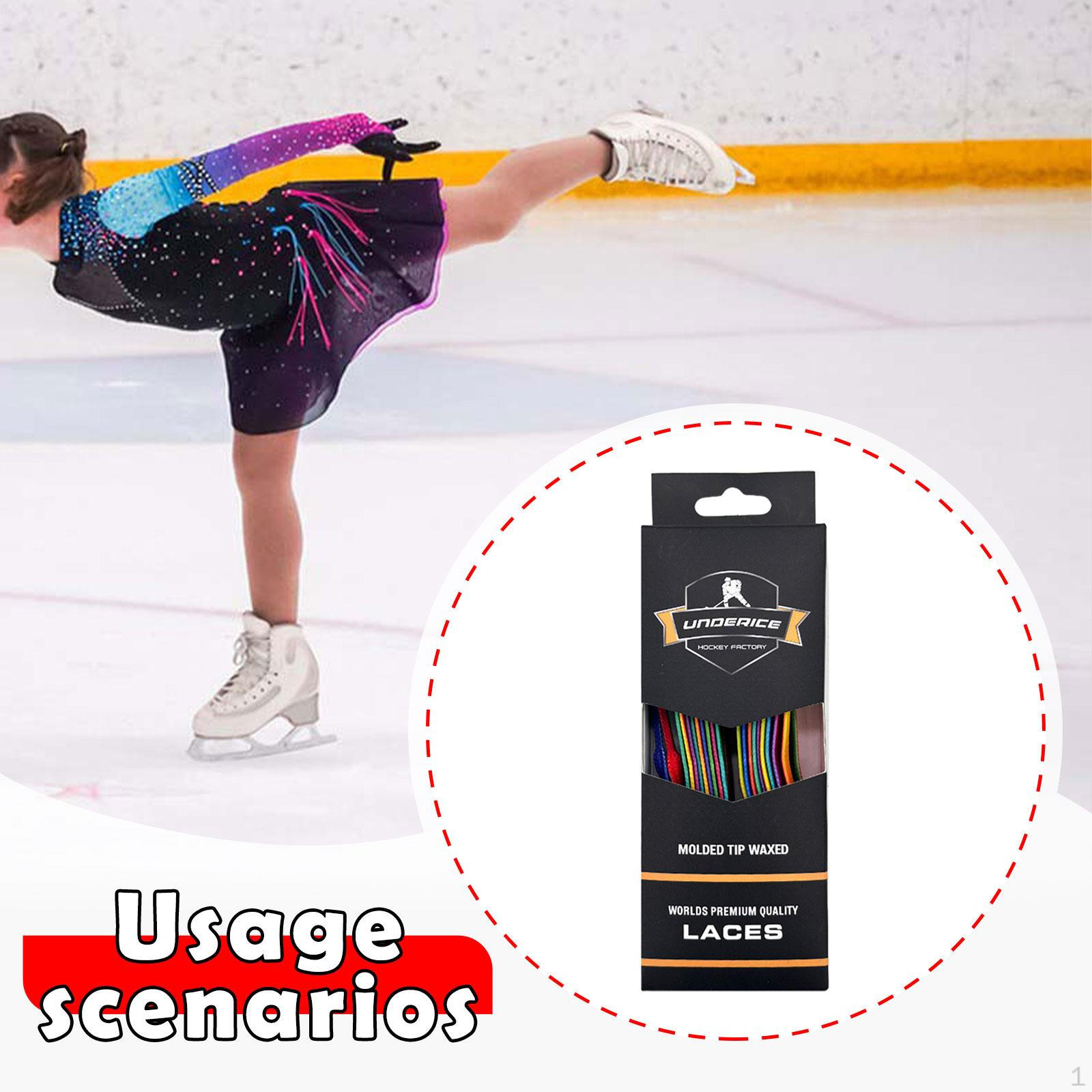 

Вощеные шнурки для хоккейных коньков, износостойкие, легкие, для спорта 84 in