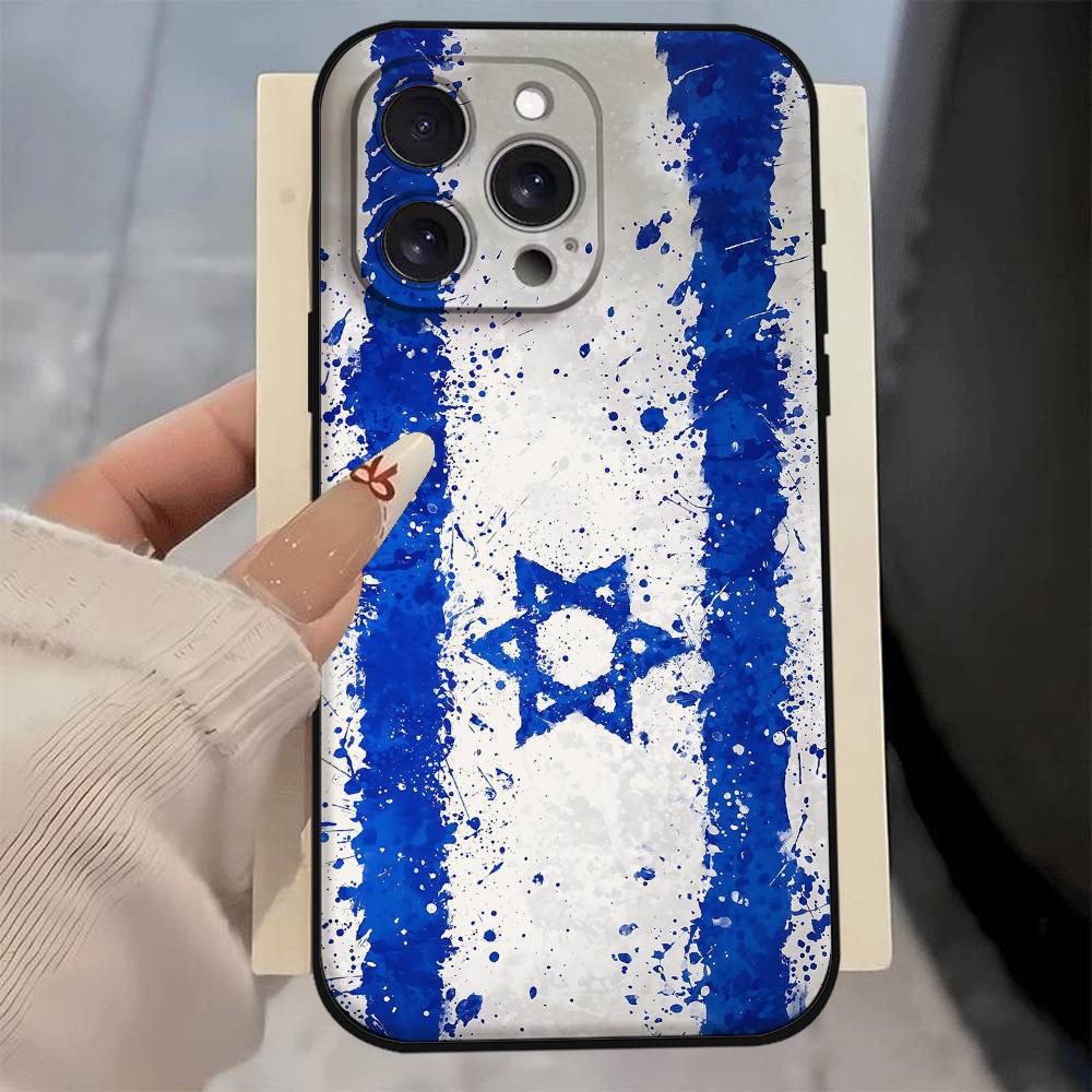 David Jüdischer Stern Symbol Handyhülle Für IPhone 17 Pro 15 13 14 16 11 12 Pro Max 7 8 Plus XR XS X SE Matt Weiche Silikonhülle