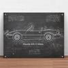 Mazda MX-5 Miata Car Metal Tin Sign Wall Decor Fashion Art Decor Poster,Man Cave,Garage,Bar