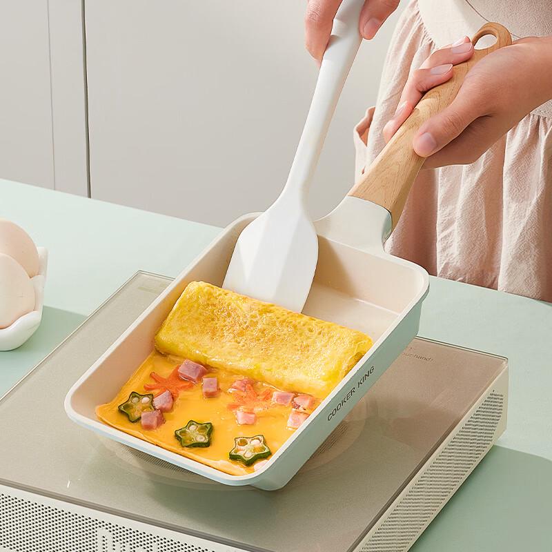 COOKER KING 18cm Celadon Tamagoyaki Pan