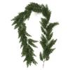 Artificial Christmas Cypress Pine Vine Décor with Plastic Greenery