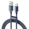 Tuqi PD100W Fast Charging Aluminum Alloy Dual Type-C Braided Data Cable for Huawei, Apple, and other 15 Mobile Phones.
