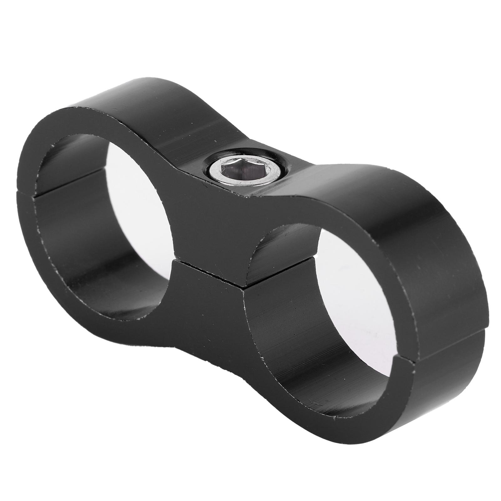 12AN Hose Separator Clamp Divider Clip Aluminum Alloy Fitting Adapter for OilCelsiusFuel Hose Line