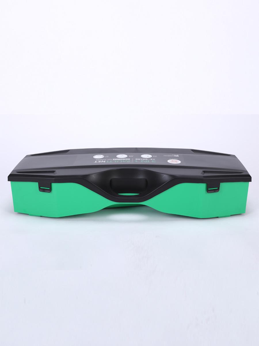 Three-Person Folding Beach Volleyball Set with Net & Poles for Outdoor Training 1 Set/Box