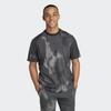 Future Icons 3 Stripes T-Shirt Cotton Grey