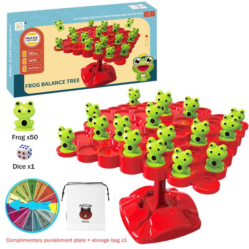 

Frog Balance Tree Multiplayer Game Toy For Brain Development And Parent-child Interaction