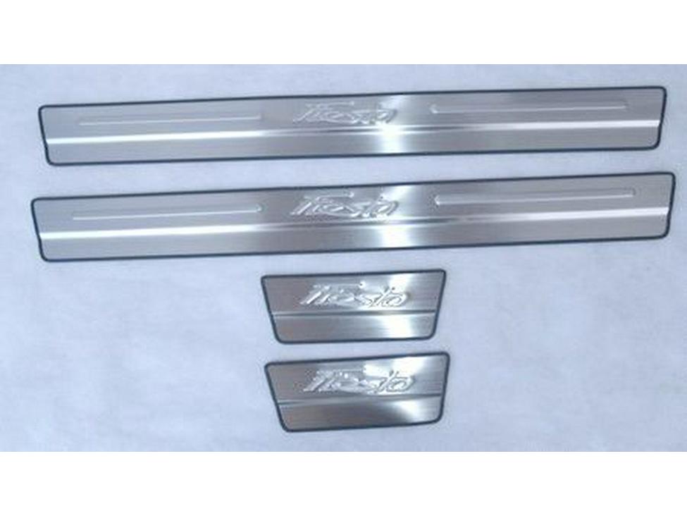 Outai Ford New Fiesta Welcome Pedal & Sill Strip Interior Guard Sticker