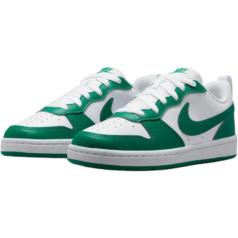 Nike Court Borough Low Recraft GS Bianco Malachite Sneakers Bambino DV5456-139