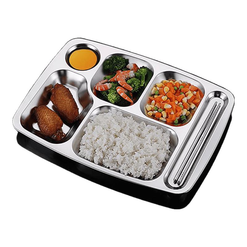 Venus 304 Stainless Steel Meal Tray Set