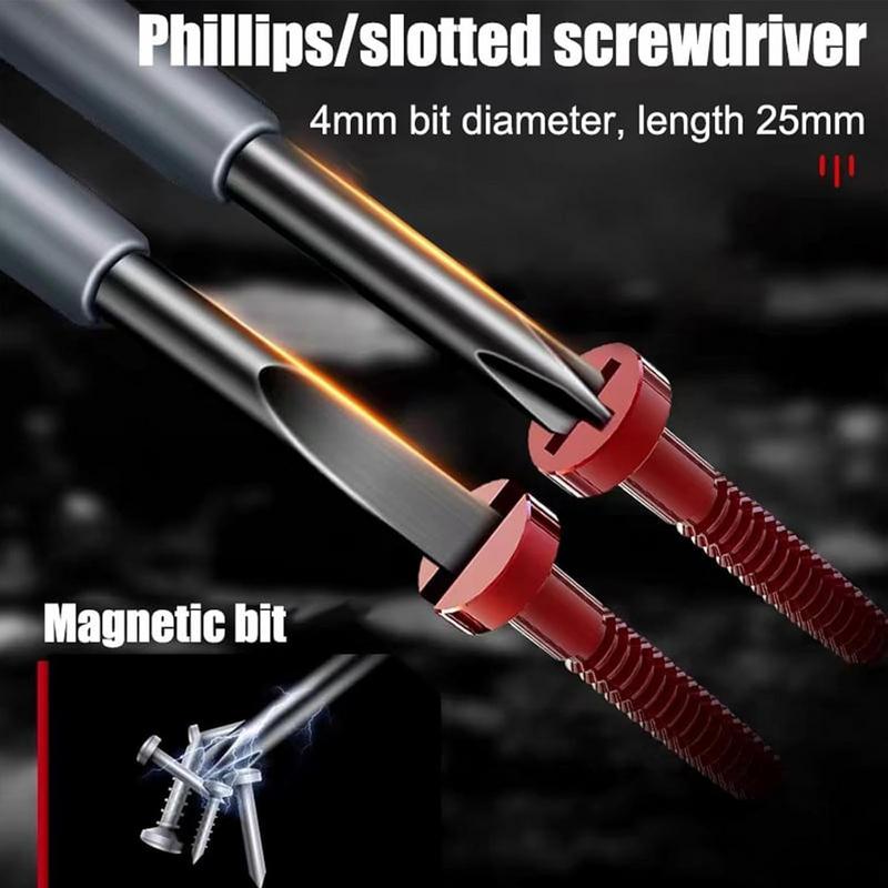 2-in-1 Screwdriver Electricity Detector High Torque Strong Magnetic Voltage Test Pen Screwdriver For Electricity Detection