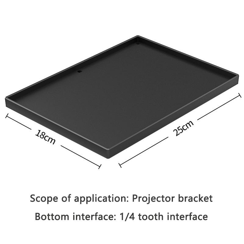 

1 шт. Лоток для проекторов для мониторов проектора для оборудования Штатив Лоток Смартфон Камера Ноутбук Держатель для проектора Микрофонный кронштейн