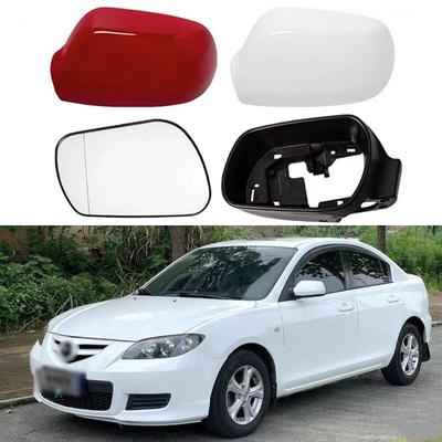 Rearview Mirror Cover & Lens Frame for 2003-2012 Mazda3/Mazda6