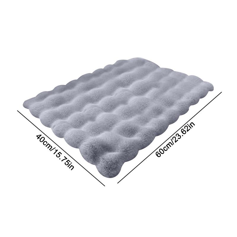 Cat Mat Bed Crate Pad Dog Sleeping Mat Cat Cushion Dog Kennel Pad Cat Warming Mat Dog Bed Mat Anti-Slip Washable Cat Bed For