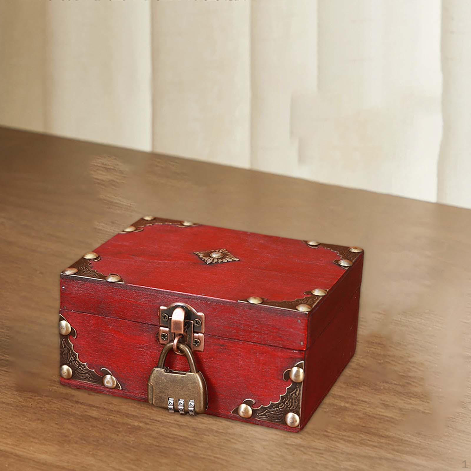 

Деревянная шкатулка для хранения ожерелий и сережек style C