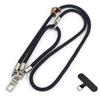 8mm Thick Phone Lanyard Anti-lost Long Chain Neck Straps Fashion Crossbody Neck Strap  Universal