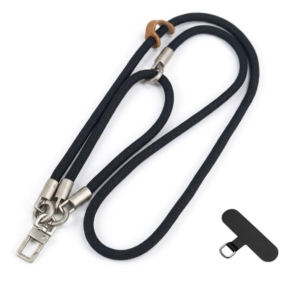 8mm Thick Phone Lanyard Anti-lost Long Chain Neck Straps Fashion Crossbody Neck Strap Universal