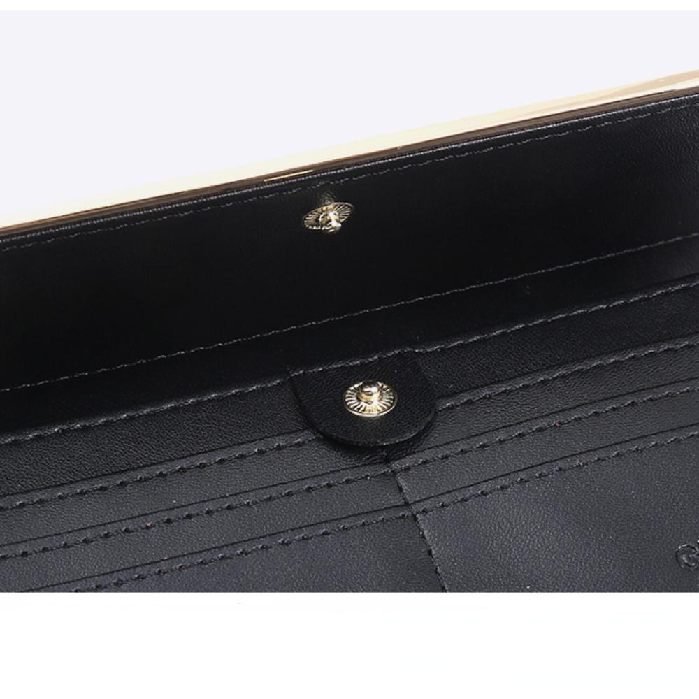 Δερμάτινο γυναικείο πορτοφόλι Νέο πορτοφόλι Γυναικείο μακρύ μεγάλης χωρητικότητας Τσάντα συμπλέκτη θέσης πολλαπλών καρτών Δερμάτινο πορτοφόλι Τσάντα κινητού τηλεφώνου