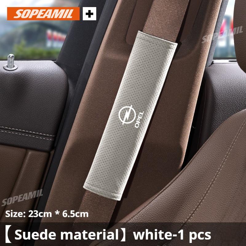 

For Opel Astra Corsa Grandland Insignia Mokka Vectra GTC Tigra Vivaro Zafira Combo Crossland-X Car Seat Belt Shoulder Guard Pad