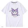 Childrens Tshirt Katie Cat Pudding Dog Cartoon Printed Parent Child Wear Summer New Cotton Boys and Girls Short Sleeves