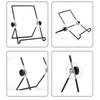 Portable Metal Tablet Stand Mount Foldable Desk Flexible Phone Stand for IPad IPhone Samsung Huawei Universal Work Home Travel