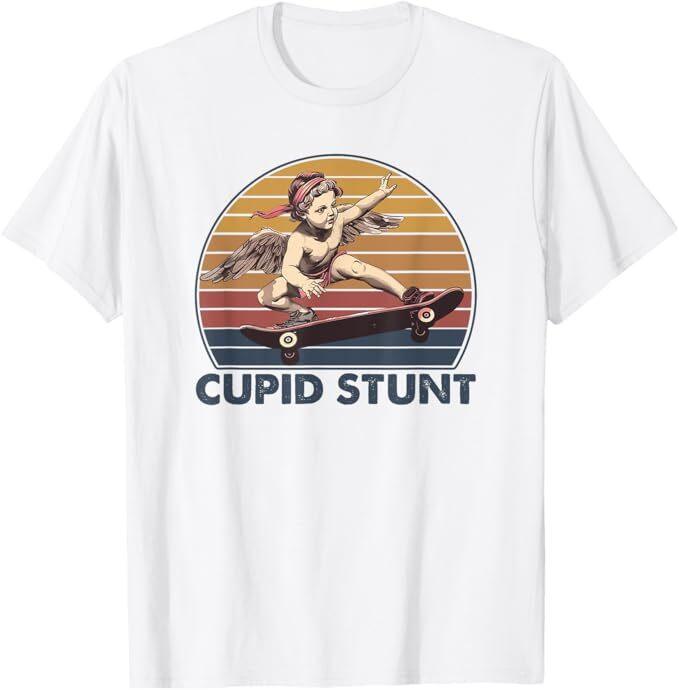 Cupid Stunt Unhinged Cringe Funny Inappropriate Embarrassing T-Shirt Unisex T-Shirt L