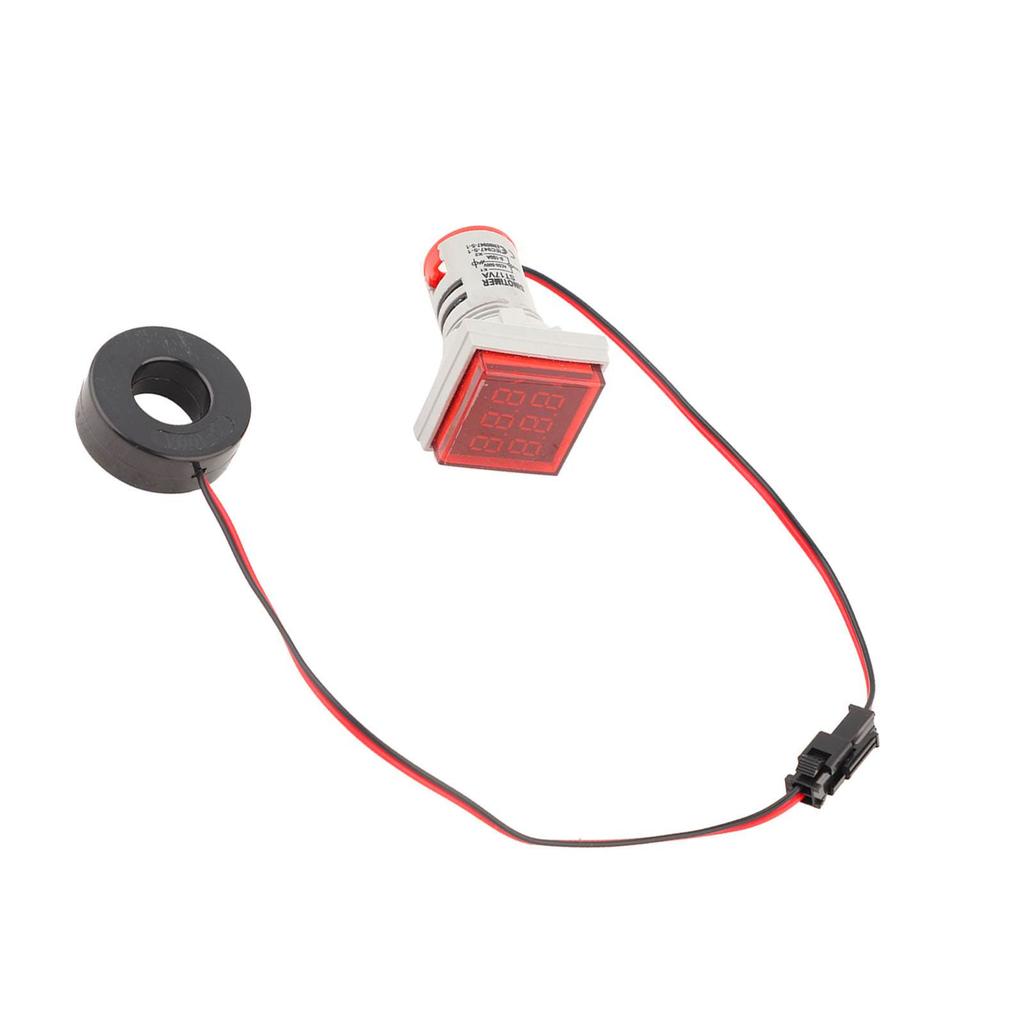 LED Digital Display AC Voltage Current Meter Indicator 22mm 0 100A Meter Indicator