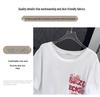 Women's Plus Size Loose-Fit Mid-Length Short-Sleeved Round Neck T-Shirt (660)