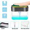 RSINC 2 in 1 Soap Dispenser for Bathroom Accessories Dishwasher Liquid Holder JL186515882167