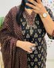 Party Wear Designer Cotton Kurta Pant Dupatta Set Indian Pakistani Top Tunic Kurti Salwar Suit