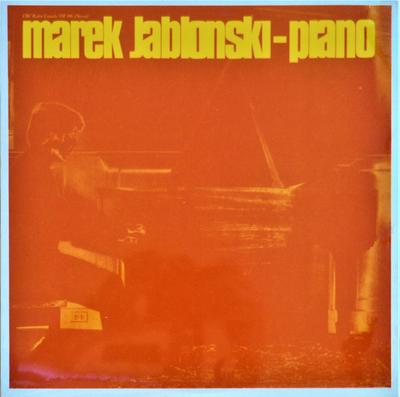 LP Record MAREK JABOSKI  Marek Jablonski  Piano SM106 CBC Radio Canad 1970 Canada Classical Used