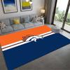 Denver Broncos Carpet Rug for Living Room Bedroom Home Sofa Decoration,Kids Play Non-slip Floor Mat