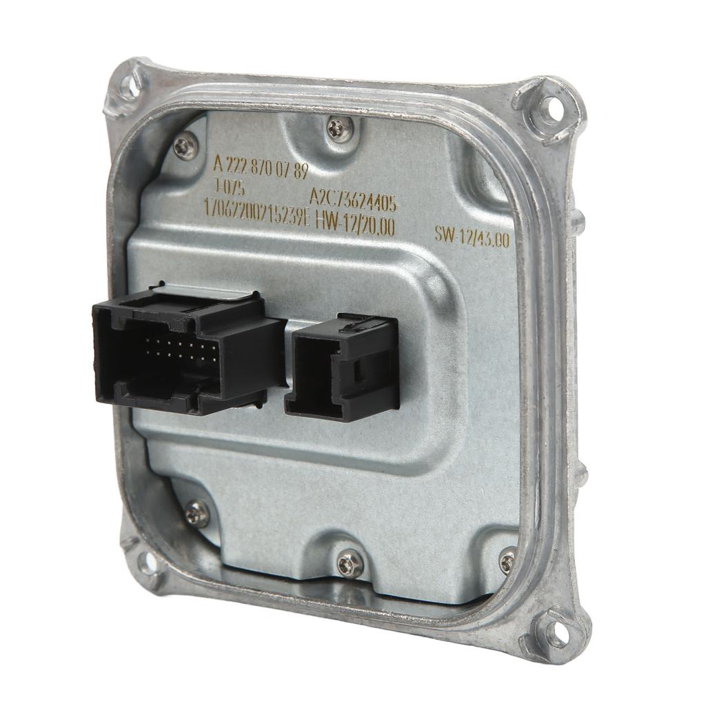 LED Headlight Ballast A2228700789 Headlamp Control Unit Replacement for Mercedes‑Benz C‑Class E‑Class S‑Class
