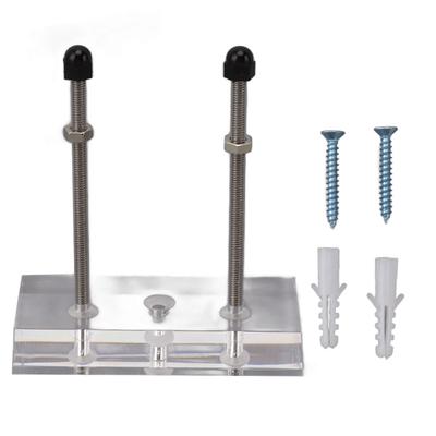 Skateboard Hanger Durable Acrylic Vertical Floating Effect High Stability Skateboard Wall Mount for