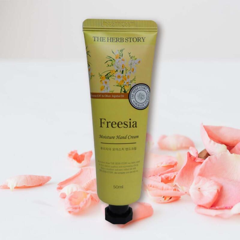 THE HERB STORY Highly Moisturizing Hand Cream Freesia 50ml