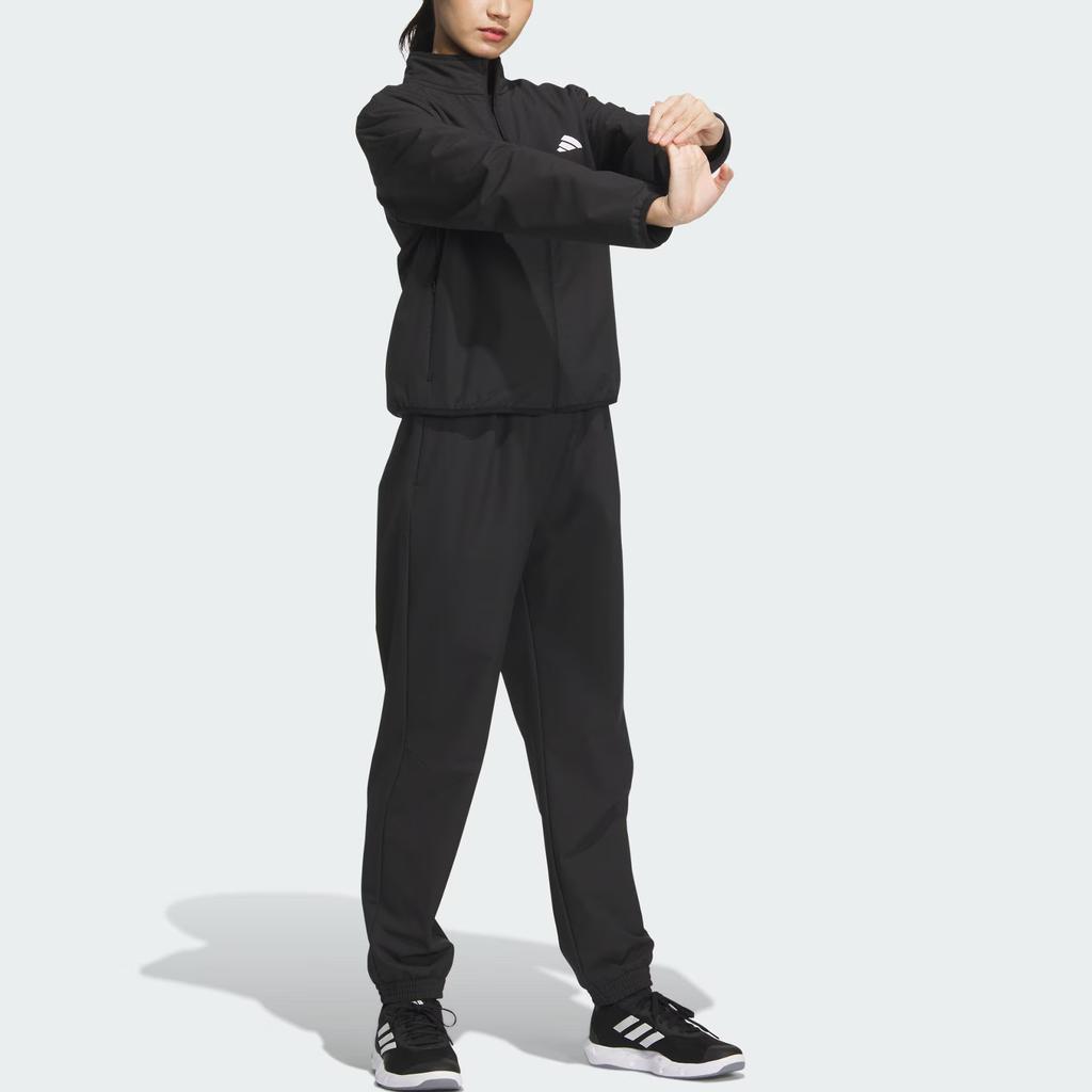 Adidas Cold.Rdy Climacool Water-Resistant Windproof Warm Stand-Collar Sports Jacket Women Jackets Black KA7075