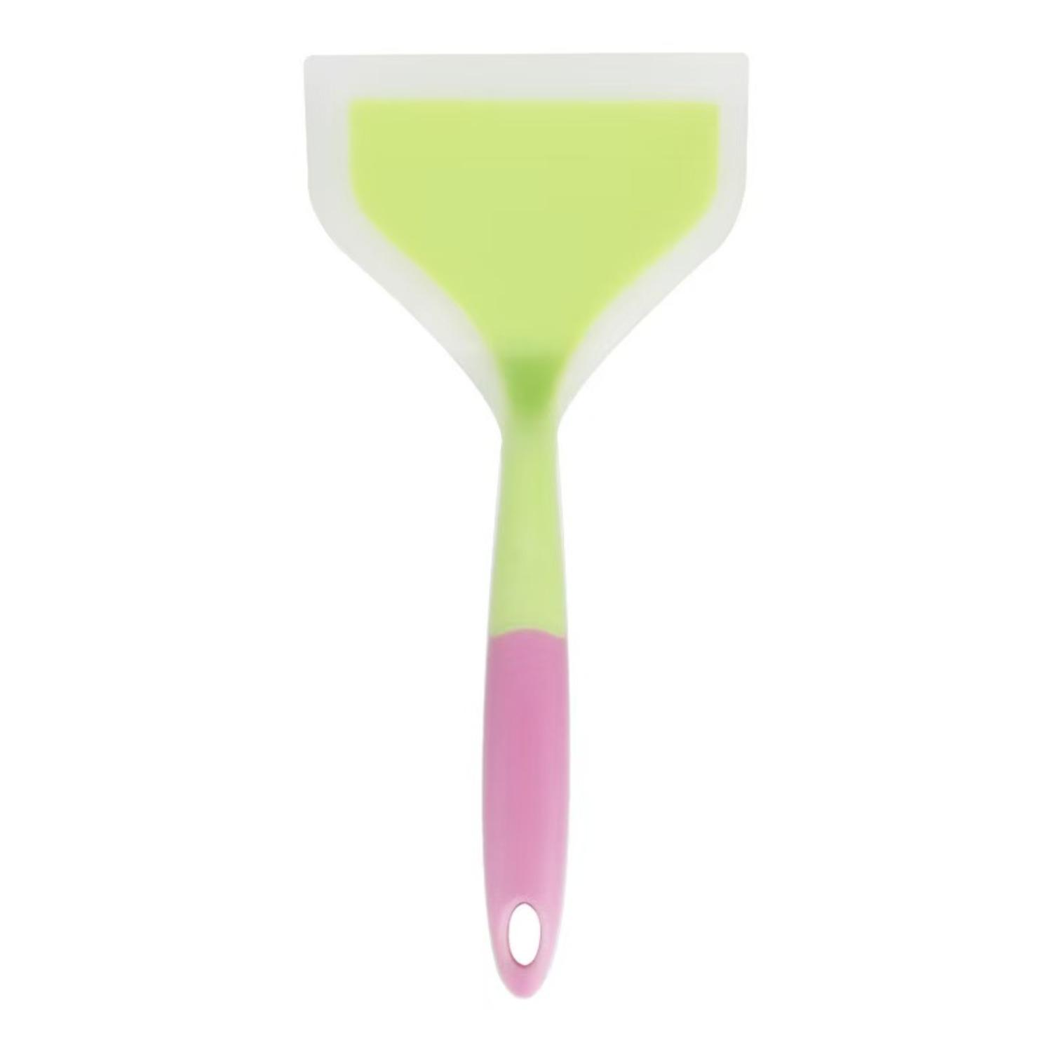 

Набор из 1 силиконовой лопатки 1/2 шт. Антипригарные, термостойкие кухонные принадлежности для приготовления, обжаривания и жарки, отлично подходят для блинов, стейков и блюд на гриле! 1