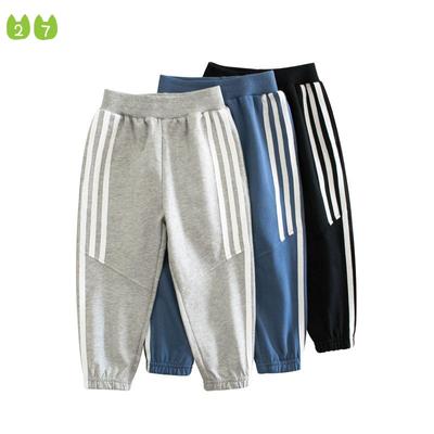 Dětské bavlněné kalhoty 2022 Jarní chlapecké teplákové kalhoty Dětské ležérní kalhoty