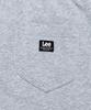 LEE One-Pleat Wide Sweatpants Gray