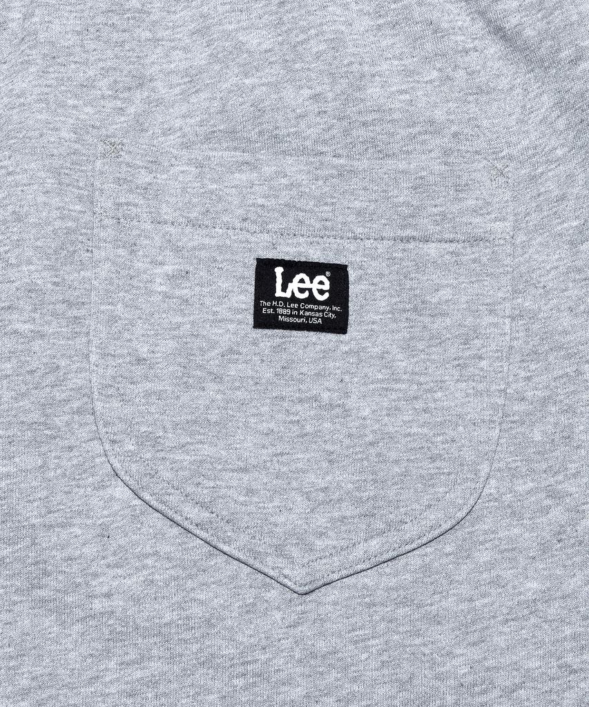 LEE One-Pleat Wide Sweatpants Gray