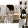 Stylish Butterfly Bow Shoulder Bag For Women 2024 Summer Korean Trendy Tote