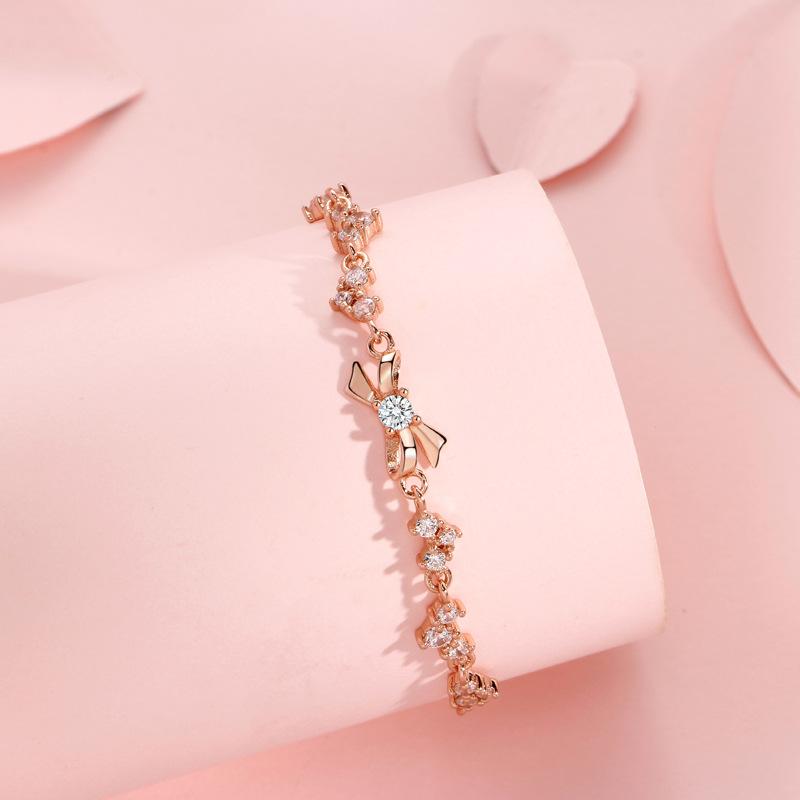 

Браслет-бант Женский Нишевый Изысканный Модный Легкий Роскошный Темпераментный Универсальный Новое Ручное Украшение Женское