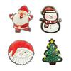 Christmas Cabinet Knob Cover Cute Santa Claus/Christmas Tree/Snowman Stretch Over Hardware Decoration for Kitchen Bathroom Dresser Wardrobe Decor