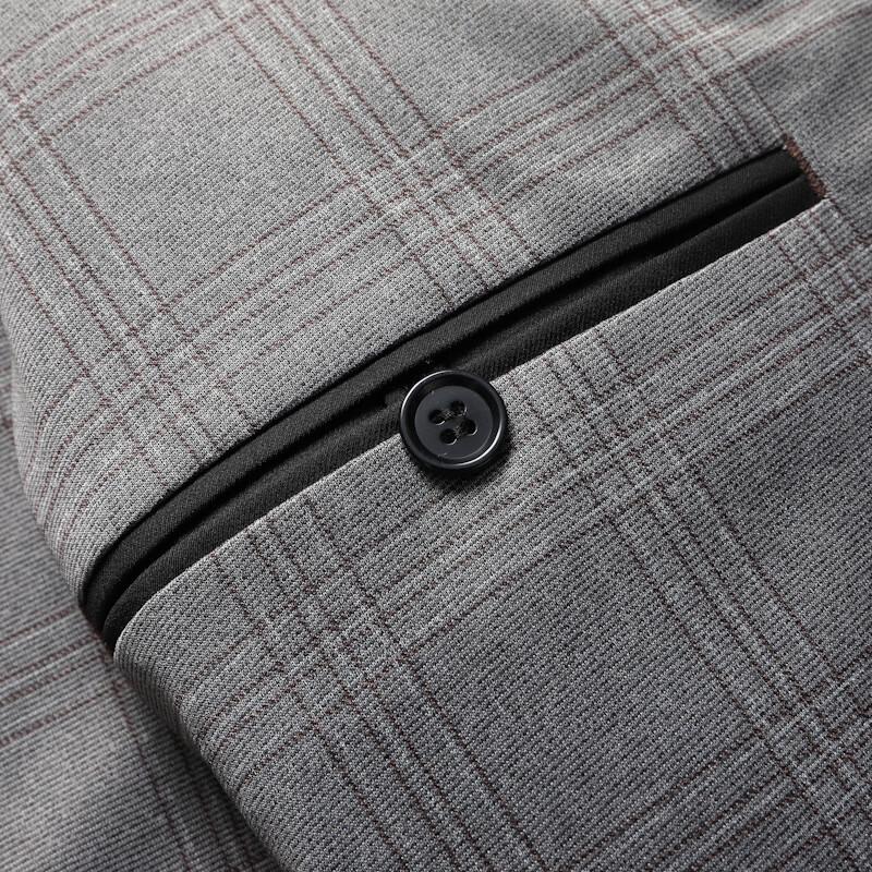 Di Bin Ze Men's Plus Size Business Casual Jacket