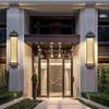 2025 Chinese Style Solar LED Outdoor Wall Sconce - Antique Villa Front Door Lamp, Super Bright