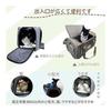 Melphoe Dog and Cat Carrier, Load Capacity 8kg, Cat Carrier Bag, Pet Carrier, 3-sided Mesh, Lightweight, Foldable, Washable, Large Capacity, Shoulder