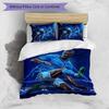 Set Biancheria da Letto 3 Pezzi con Stampa Modello Erling Haaland Morbido Delicato sulla Pelle Lavabile Copripiumino e Federe Set Stagione Unica Camera da Letto