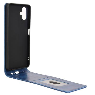 For Samsung Galaxy A06 4G Case with Card Slot Magnetic Vertical Flip Leather Phone Cover