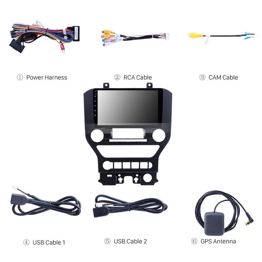 Ford Mustang 15-17 Car Radio - 9" Android 10.0 LHD