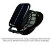 2Pcs Summer Hat with Dual Solar Fans USB Charging Wide Brim Outdoor Fishing Hat Breathable Cooling Sun Protection